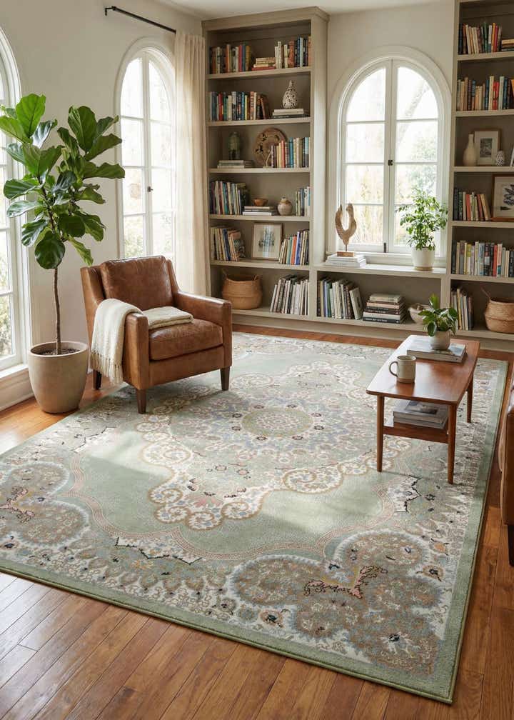 9' x 12' Kamala Washable Rug