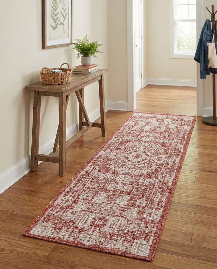 60cm x 185cm Leicht zu reinigen Traditional Innen- / Aussenbereich Läufer Teppich