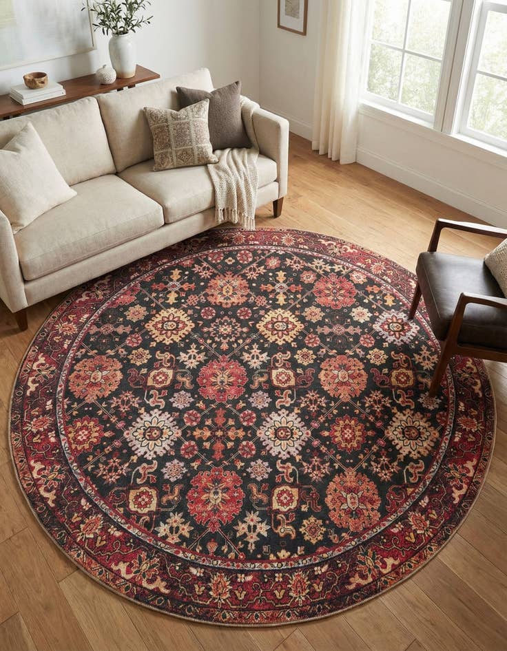 Detail image of 7' 10 x 7' 10 Timeless Round Rug
