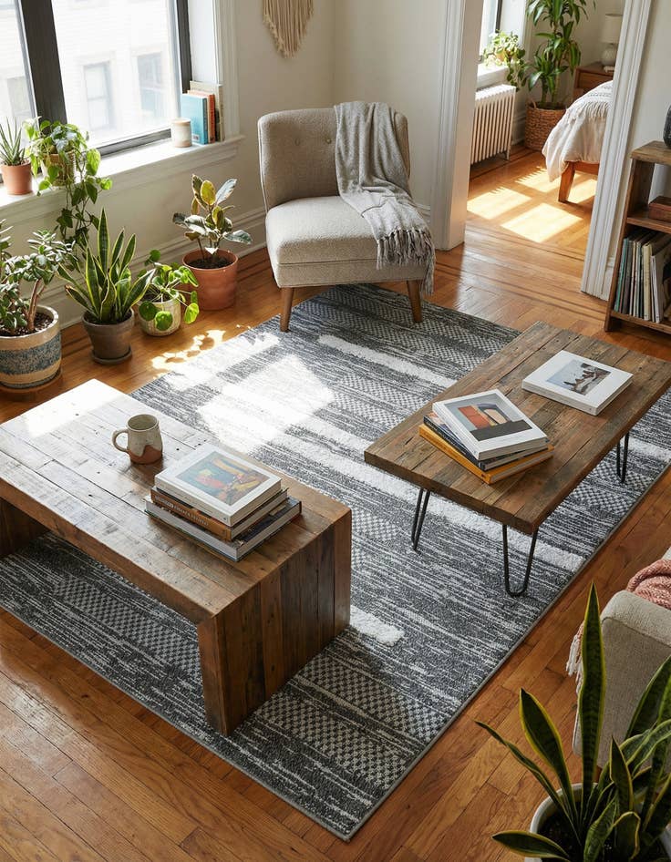 Detail image of  4' 5 x 6' Abbey Rug