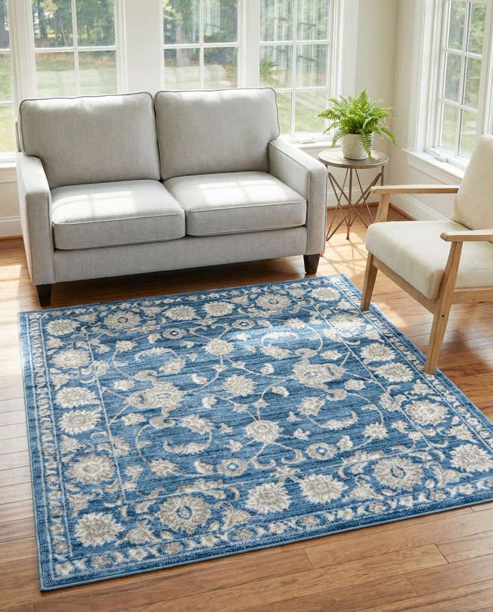 5' 3 x 5' 3 Boston Square Rug