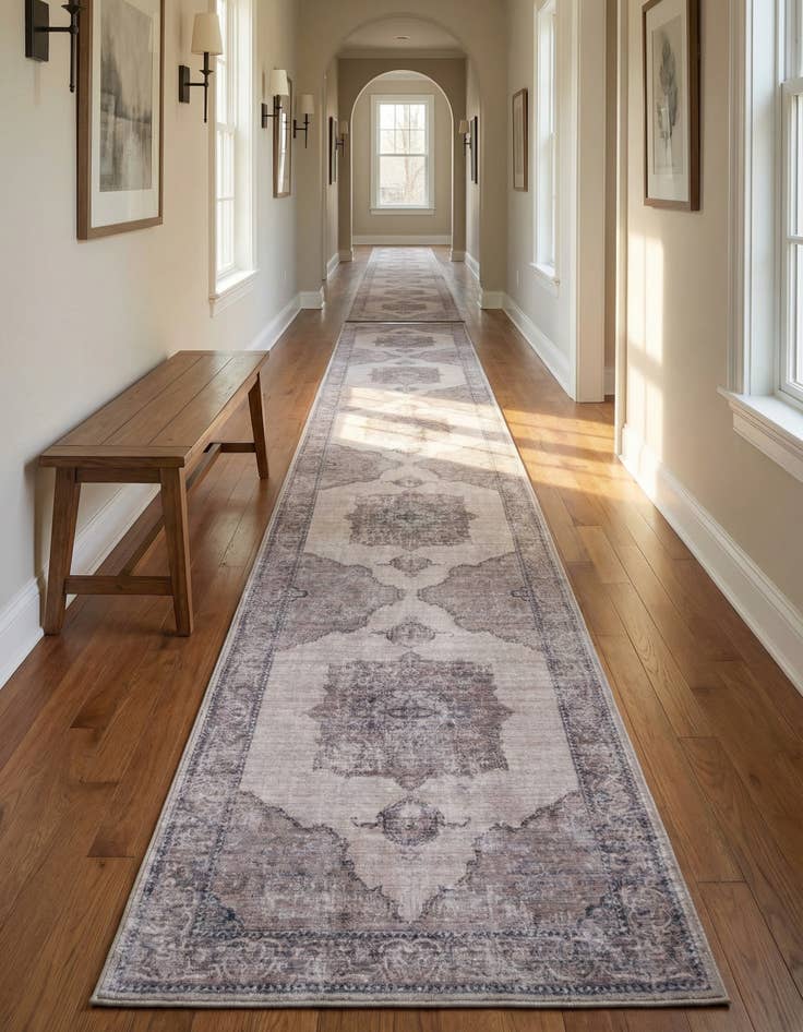 Detail image of 2' 7 x 16' 5 Mangata Runner Rug