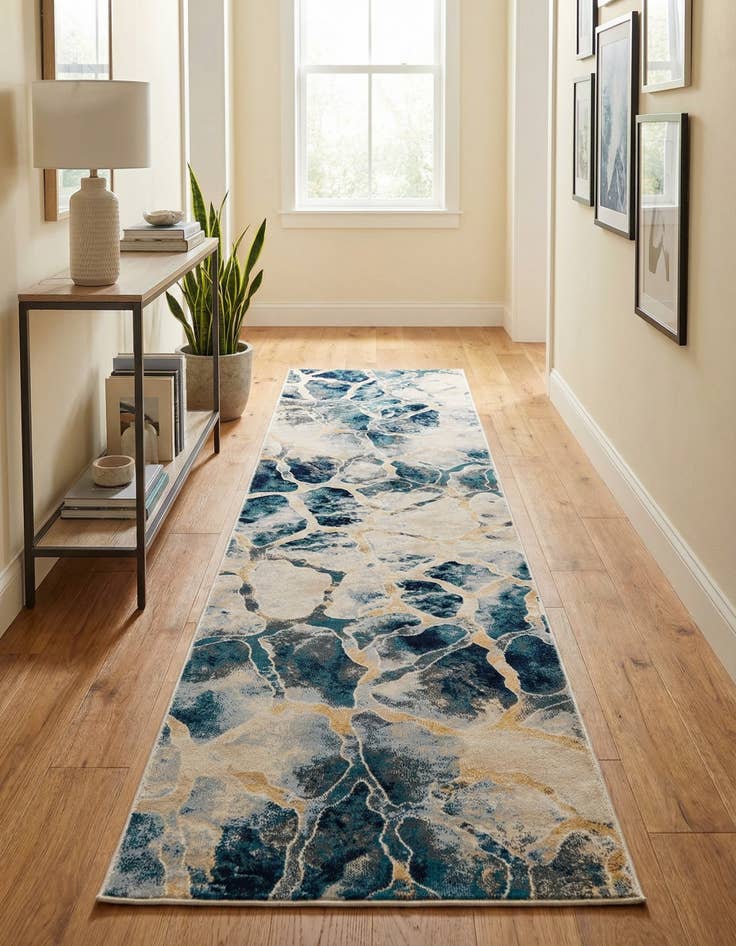 Detail image of 2' 7 x 10' Ethereal Runner Rug