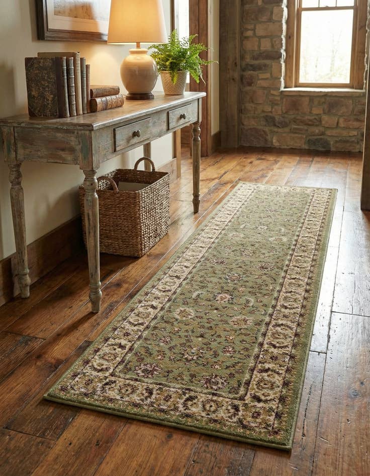 Detail image of 2' 7 x 10' Classic Agra Runner Rug