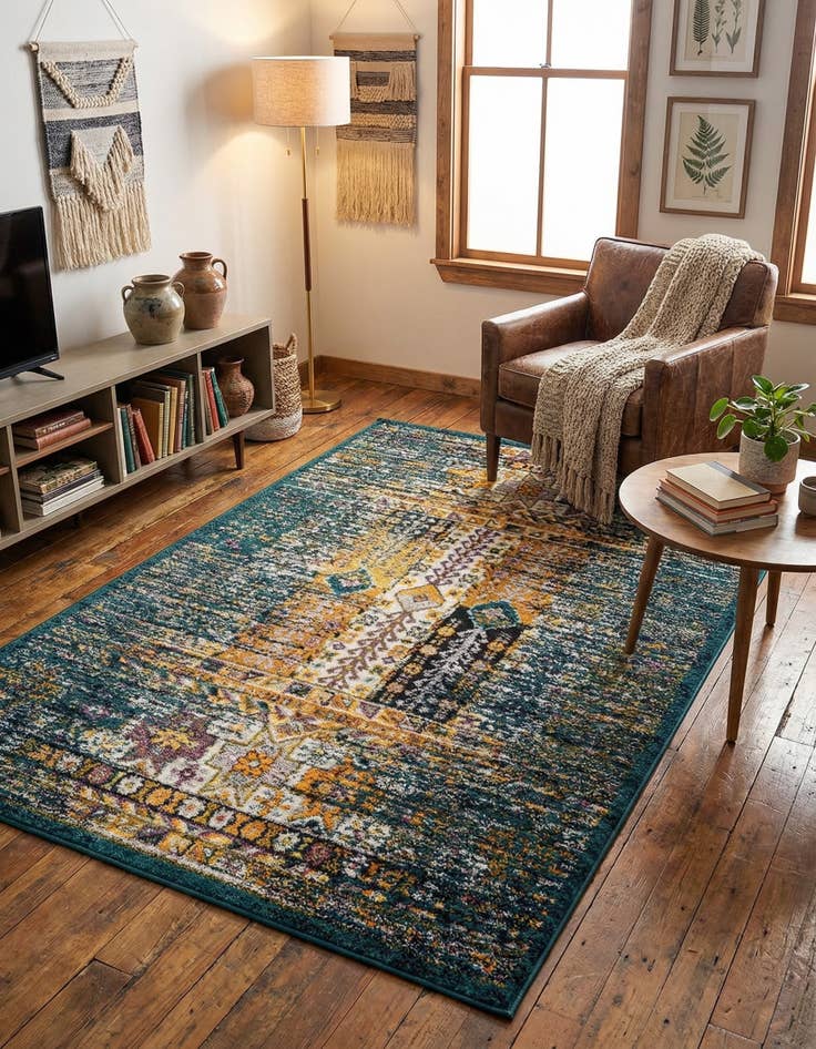 Detail image of 5' 3 x 8' Madeline Rug