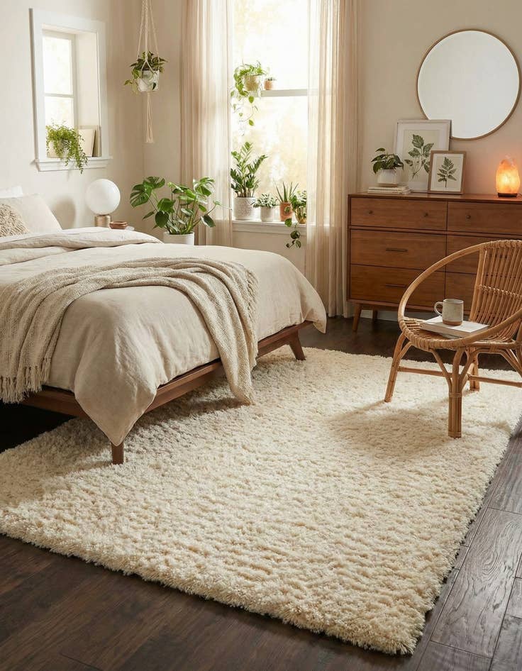 Detail image of 5' x 8' Marilyn Monroe&trade; Shag Rug