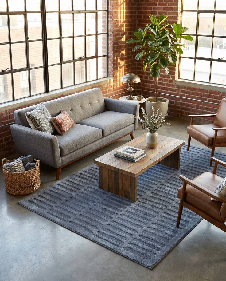 Detail image of 5' x 8' Textura Designer Rug