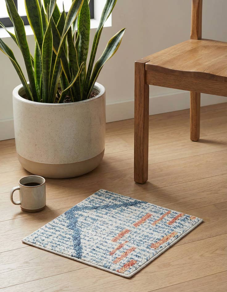 Detail image of 1' 4 x 1' 4 Aramis Sample Rug