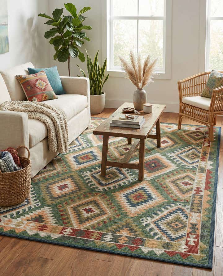 7' 10 x 10' Easy-Clean Baja Indoor / Outdoor Rug