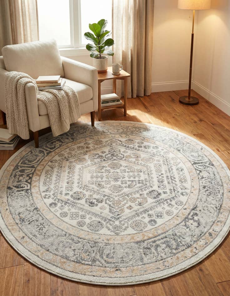 Detail image of 7' x 7' Aurelia Round Rug