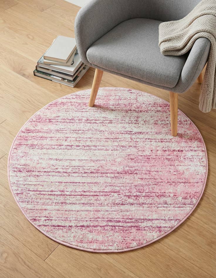 Detail image of 3' x 3' Uptown Madison Avenue Round Rug
