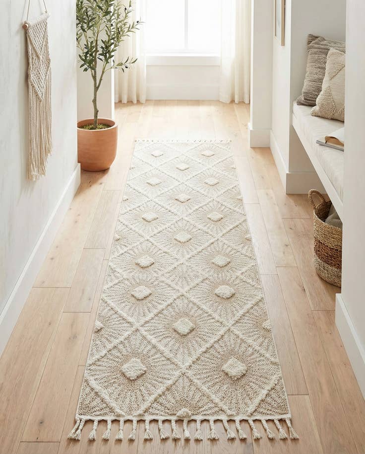 Detail image of 2' 7 x 12' Boho Runner Rug