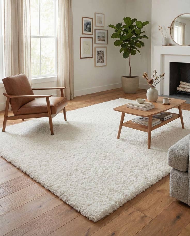 Detail image of 7' 10 x 11' Zermatt Shag Rug