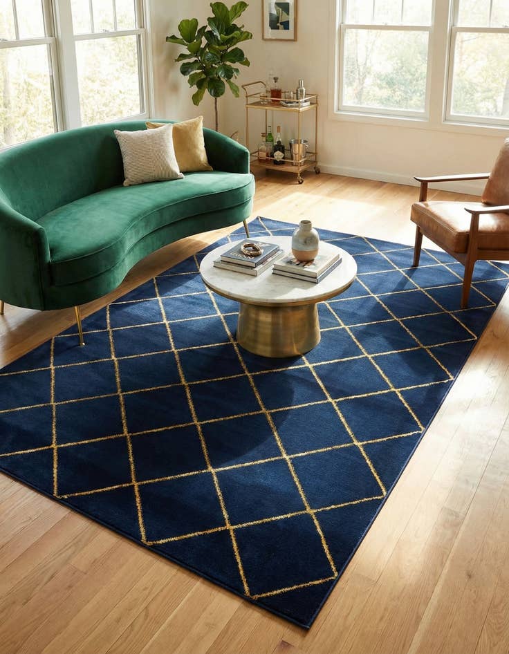 Detail image of 6' x 9' Vogue Geo Rug