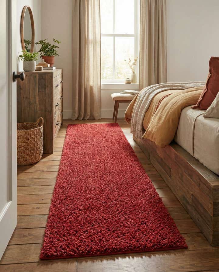 2' 7 x 10' Zermatt Shag Runner Rug