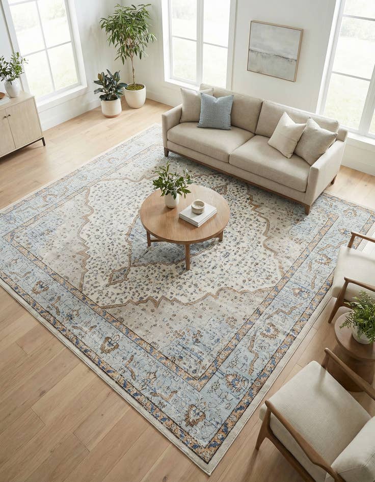 Detail image of 10' x 10' Nyla Square Rug