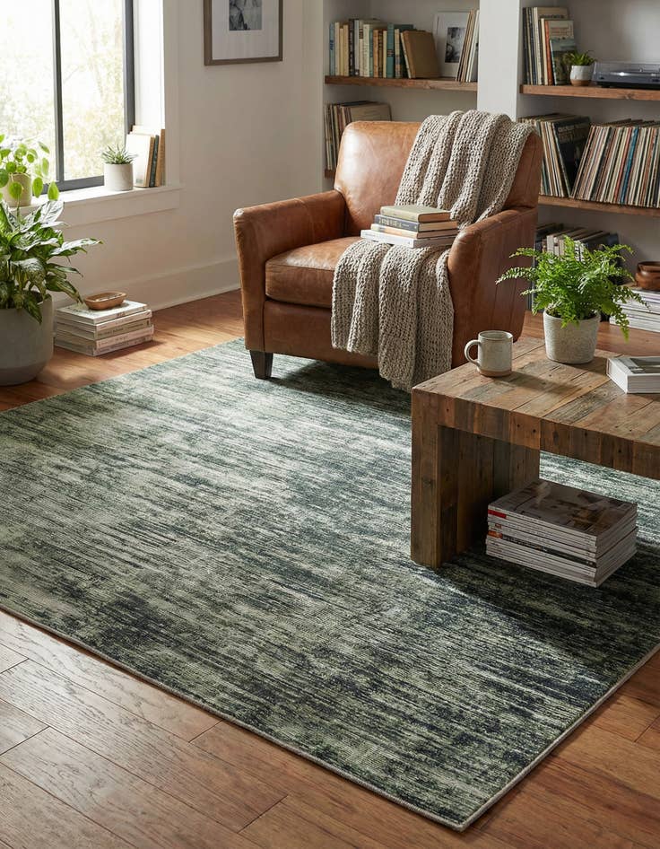 Detail image of  7' 7 x 7' 7 Asha Square Rug