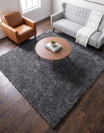 7' 10 x 7' 10 Zermatt Shag Square Rug