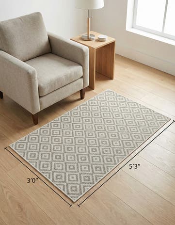 3' x 5' 3 Easy-Clean Jill Zarin Costa Rica Indoor / Outdoor Rug