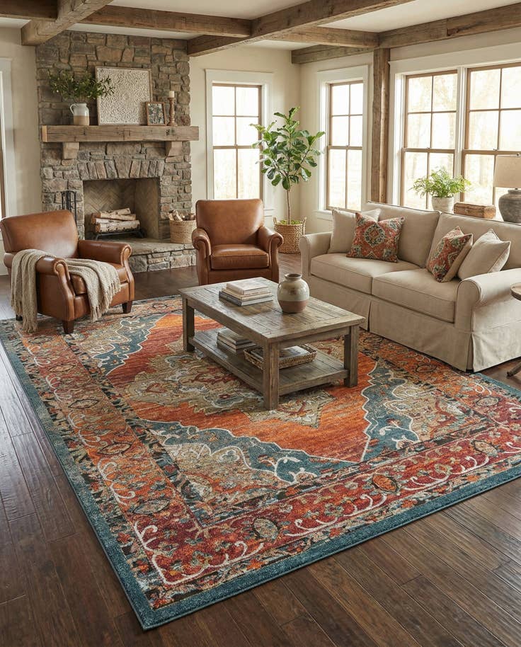 Detail image of 9' x 12' Isabella Rug