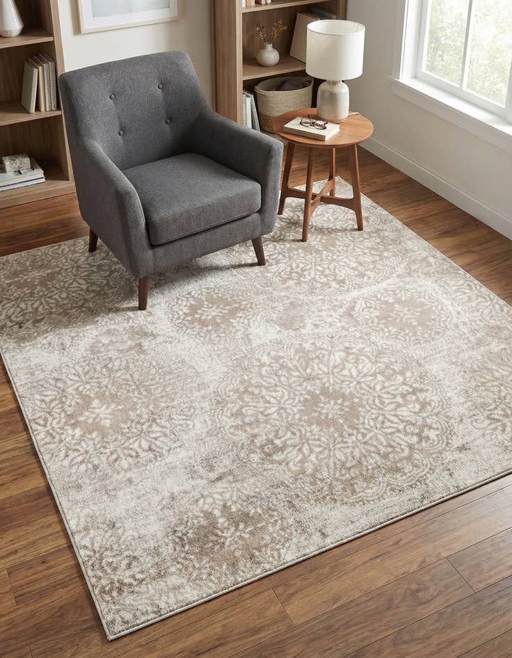 Detail image of 6' x 6' Monte Carlo Square Rug