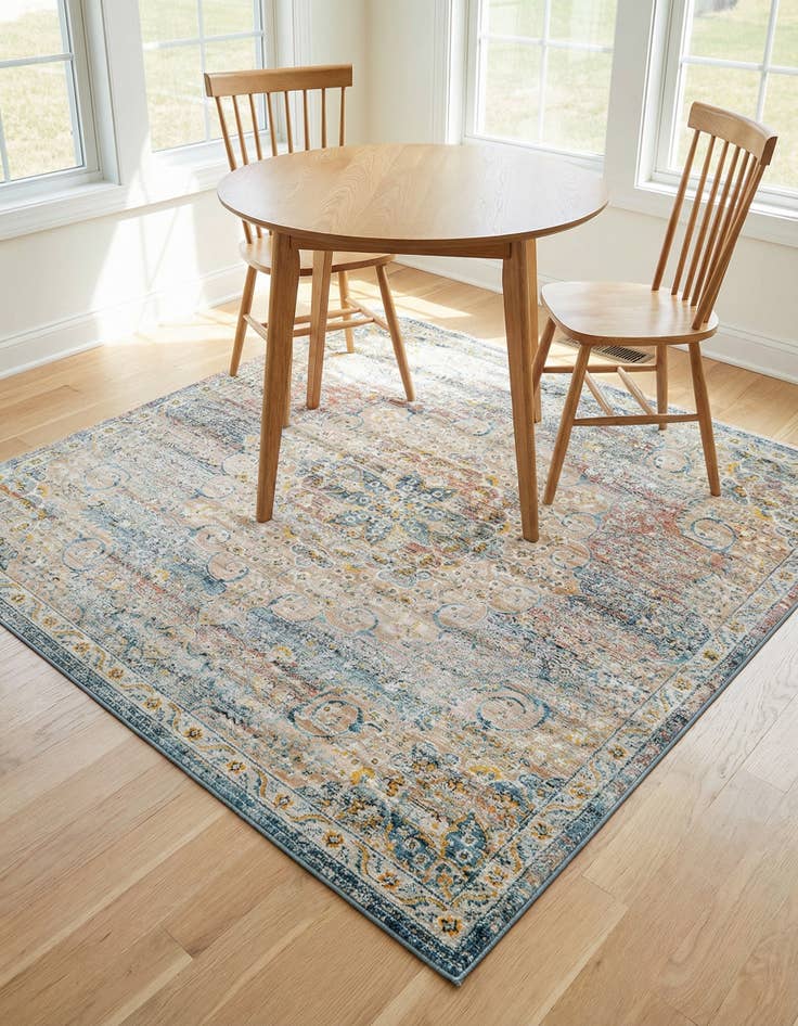 Detail image of 6' x 6' Newport Square Rug