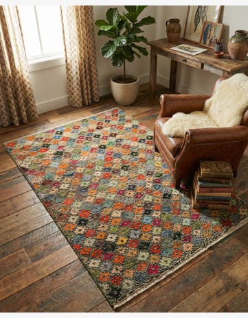 3' 3 x 4' 10 Hand Knotted Balouch Wool Rug