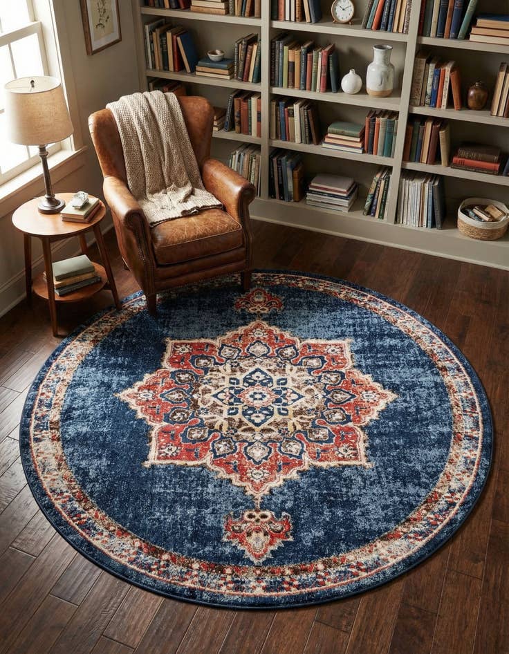 Detail image of 7' x 7' Eden Round Rug