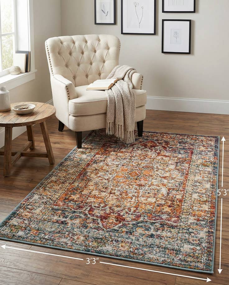 Detail image of 3' 3 x 5' 3 Isabella Rug