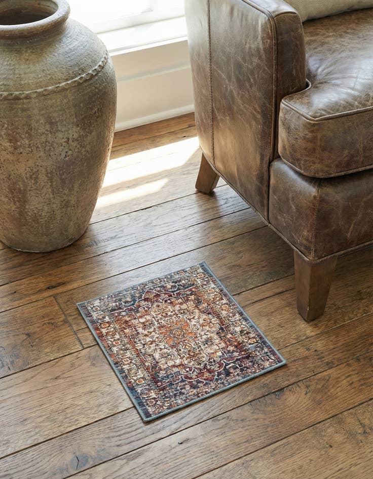 Detail image of 1' 4 x 1' 4 Isabella Sample Rug