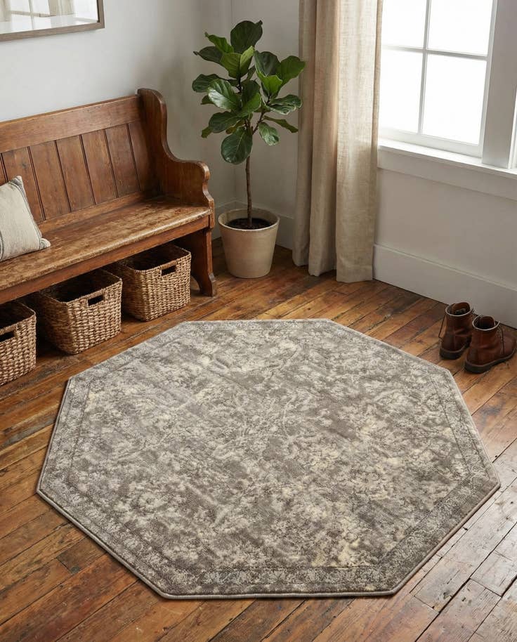 Detail image of 4' x 4' Oregon Octagon Rug