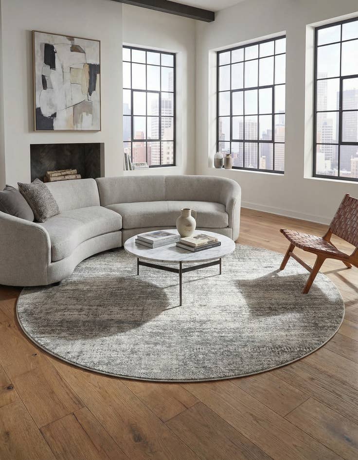 Detail image of 10' x 10' Finsbury Round Rug