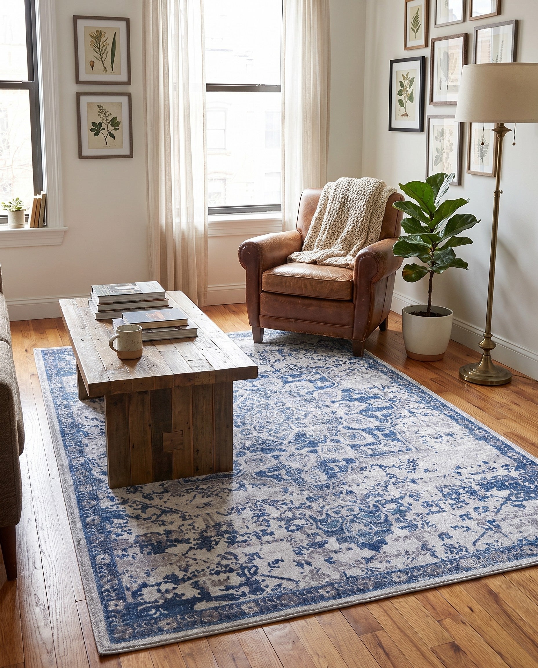 4' x 6' Washable Renaissance Rug