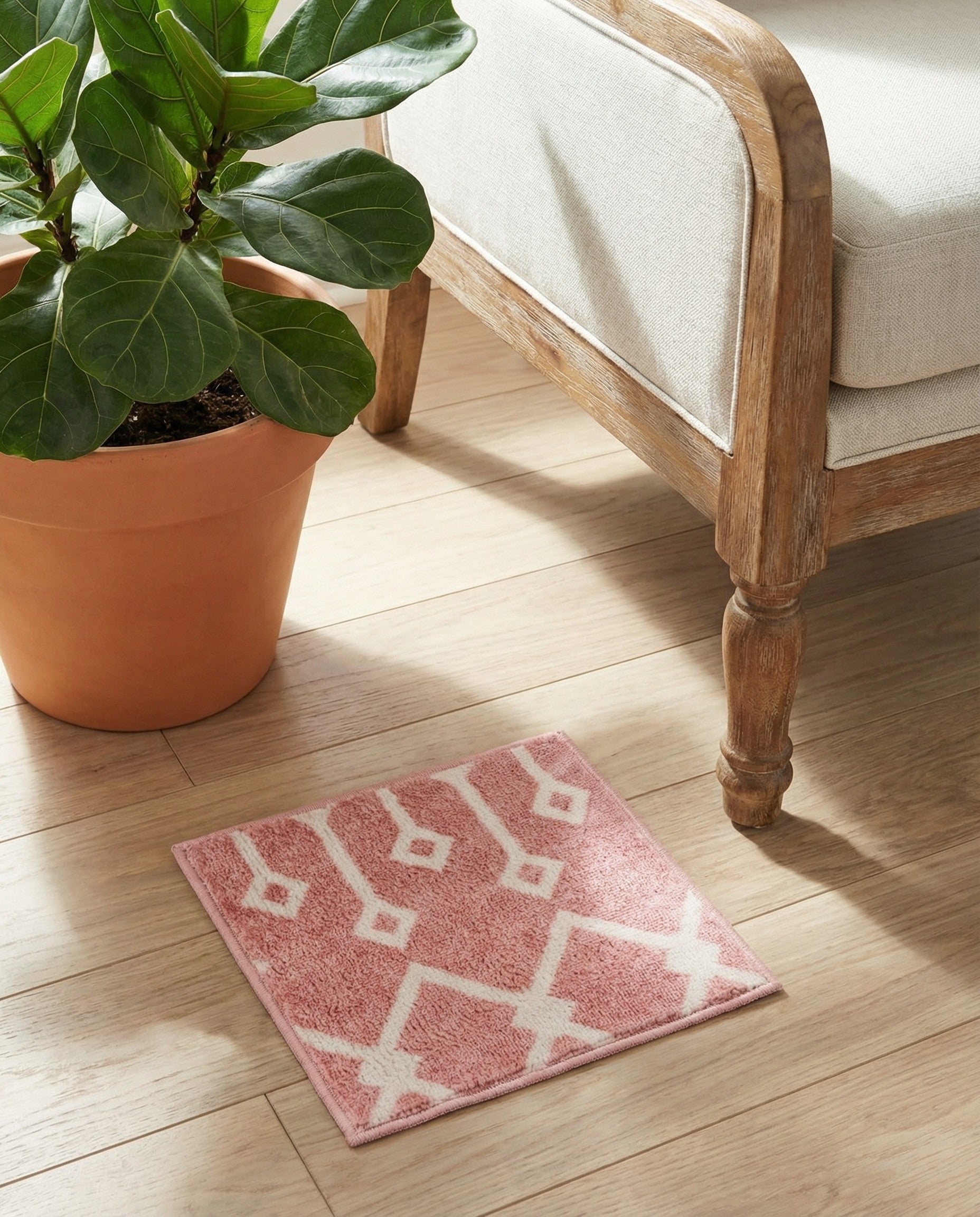 1' 4 x 1' 4 Bohemian Trellis Sample Rug