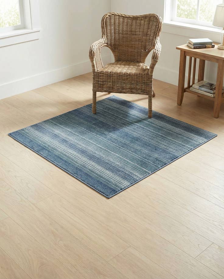 Detail image of 4' x 4' Gemstone Square Rug