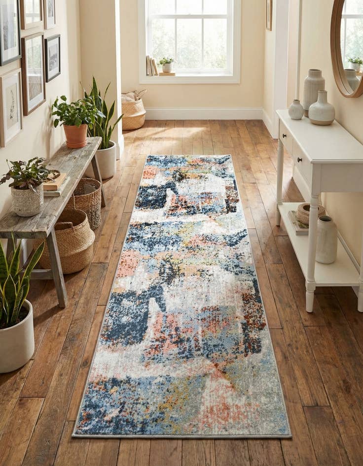 Detail image of 2' x 6' Kamala Washable Runner Rug