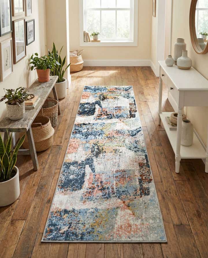 2' x 6' Kamala Washable Runner Rug