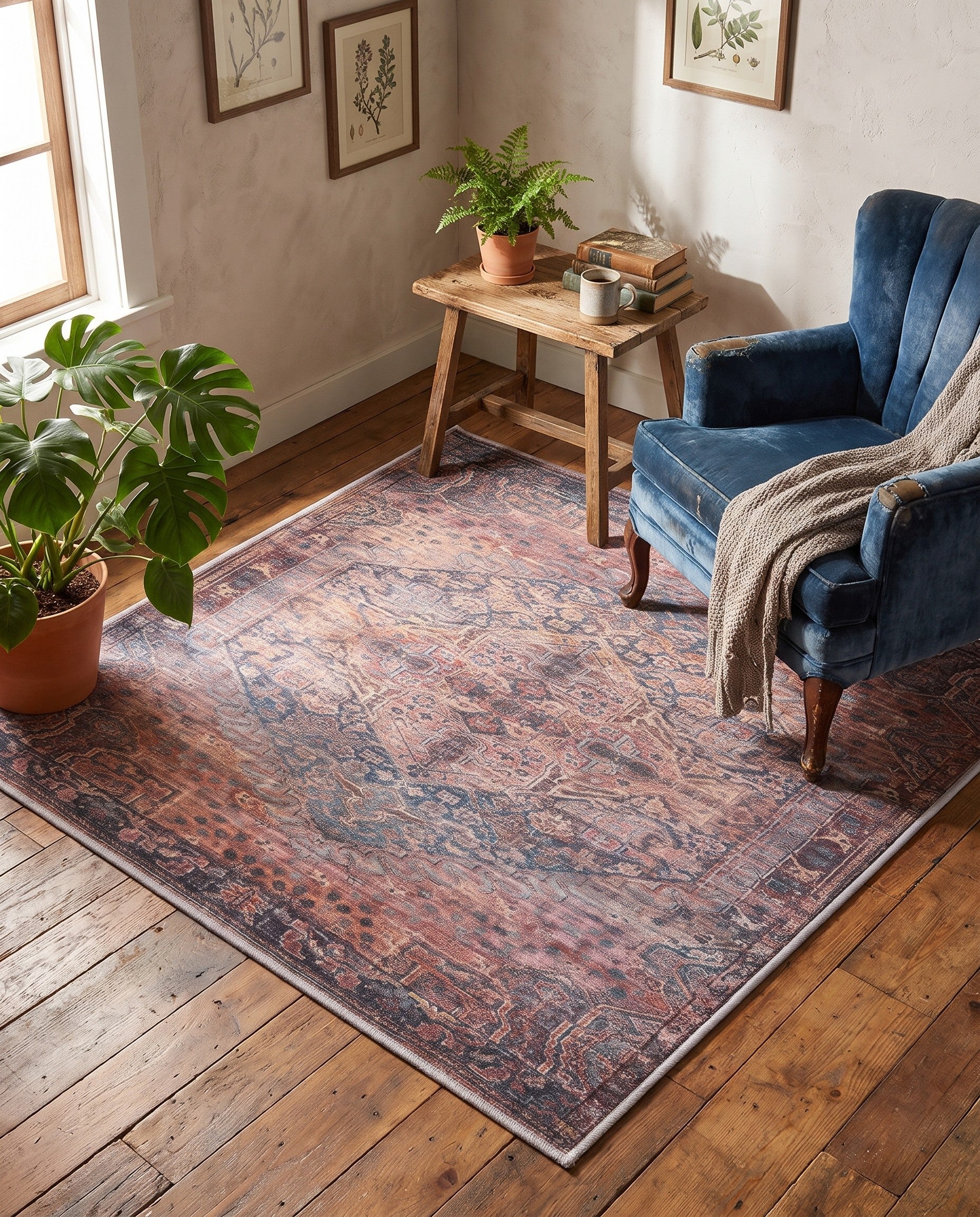125cm x 125cm Maahru Square Rug