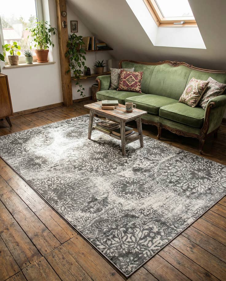 Detail image of 5' 3 x 8' Monte Carlo Rug