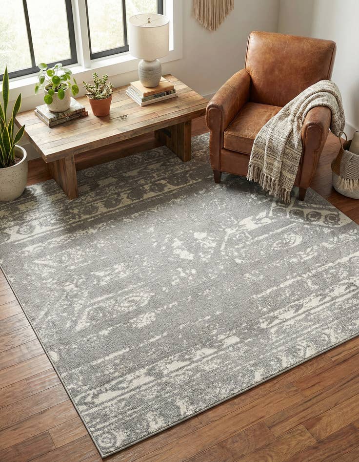 Detail image of 7' x 7' Lennon Square Rug