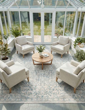 Gray Newport Square Rug