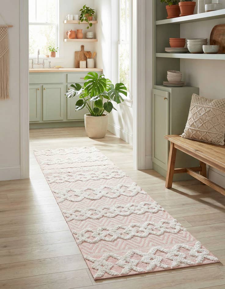 Detail image of 2' 3 x 8' Sabrina Soto Casa Valencia Runner Rug