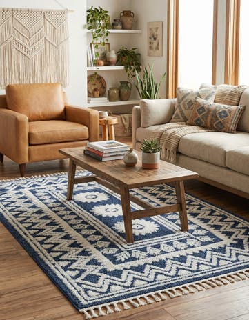 5' 3 x 8' Boho Rug
