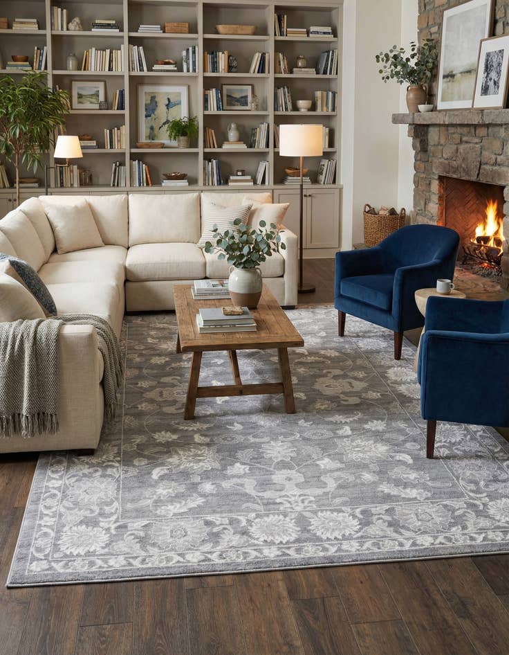 Detail image of 9' 10 x 14' Boston Rug