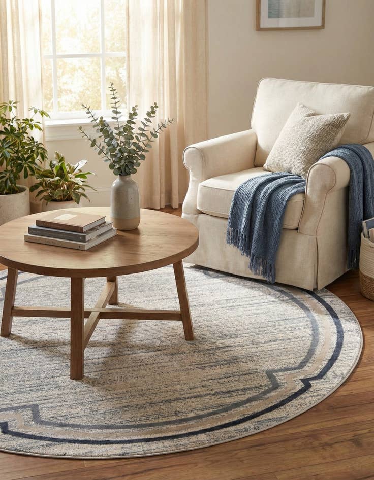 Detail image of 7' x 7' Oasis Round Rug