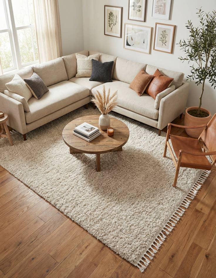 Detail image of 7' x 10' Lagom Shag Rug