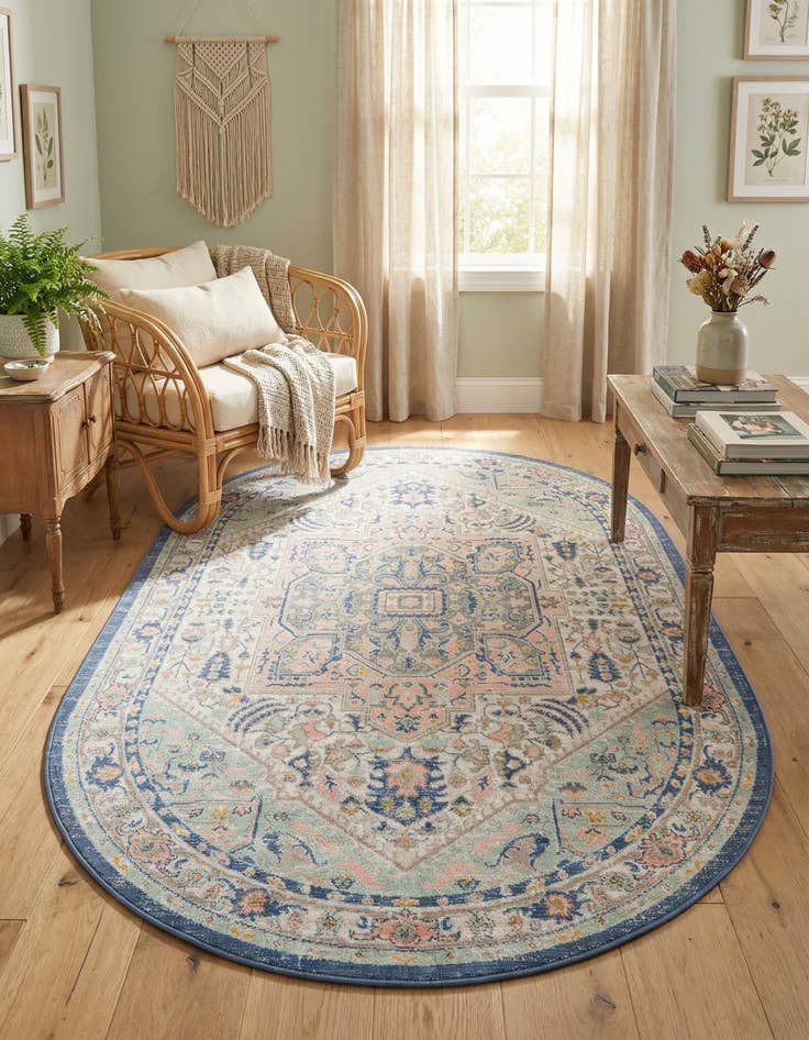 Detail image of 5' x 8' Whitney Oval Rug
