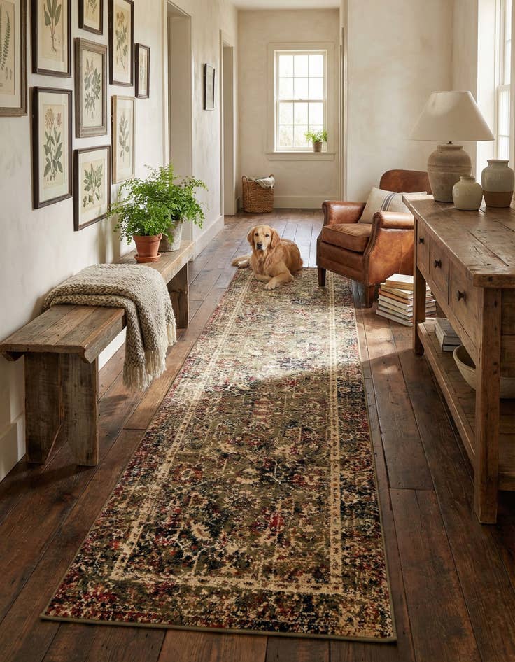 Detail image of 2' 7 x 14' Saturn Runner Rug