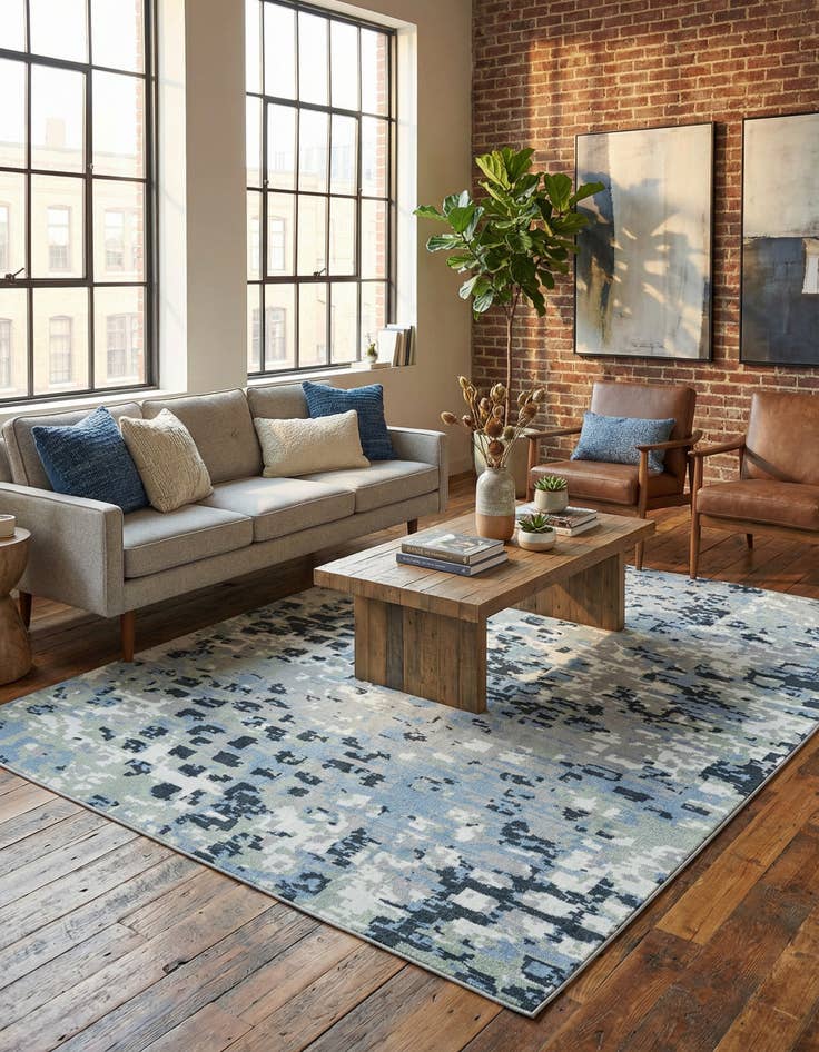 Detail image of 7' 10 x 10' Kamala Washable Rug