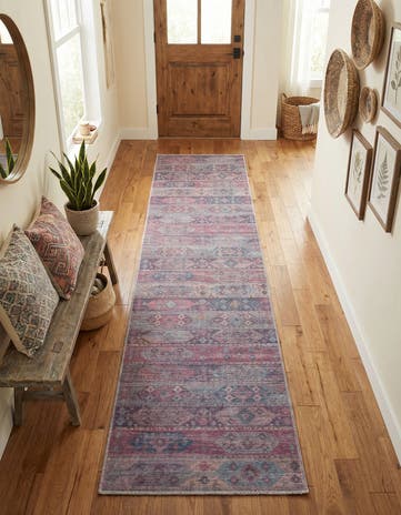 2' 7 x 12' Washable Sisu Runner Rug